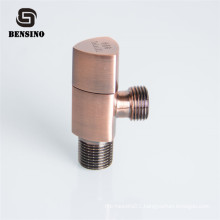 BSN rose gold bronze hand control 1/2 brass angle valve triangle shape valve